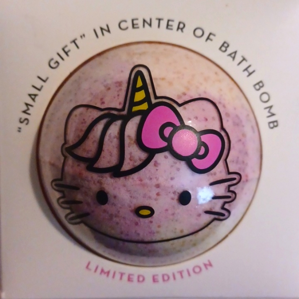 Hello Kitty bath bomb